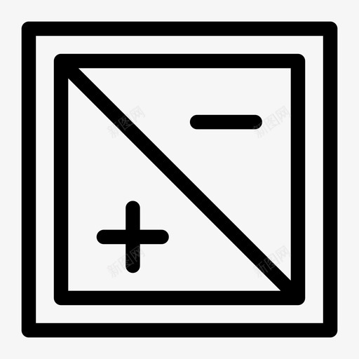 展开折叠生成器减号图标svg_新图网 https://ixintu.com 减号 加号 展开折叠 生成器