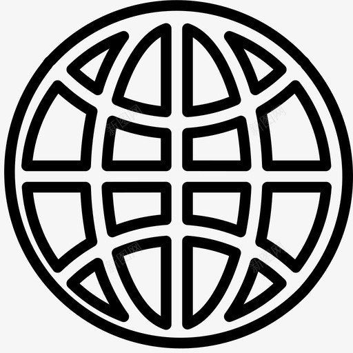网络全球互联网图标svg_新图网 https://ixintu.com 世界 互联网 全球 广域 网络