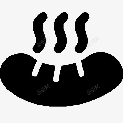 烤肠svg_新图网 https://ixintu.com 烤肠