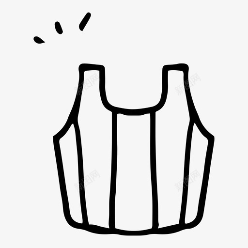 泳衣衣服图标svg_新图网 https://ixintu.com 泳衣 衣服