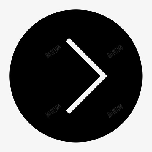 圆形右箭头svg_新图网 https://ixintu.com 圆形右箭头