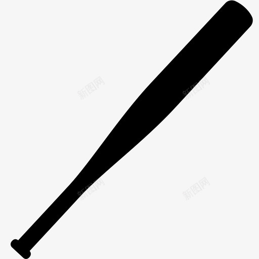 棒球运动武器图标svg_新图网 https://ixintu.com 棒球 武器 运动