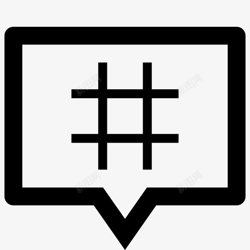 话题说话svg_新图网 https://ixintu.com 话题说话