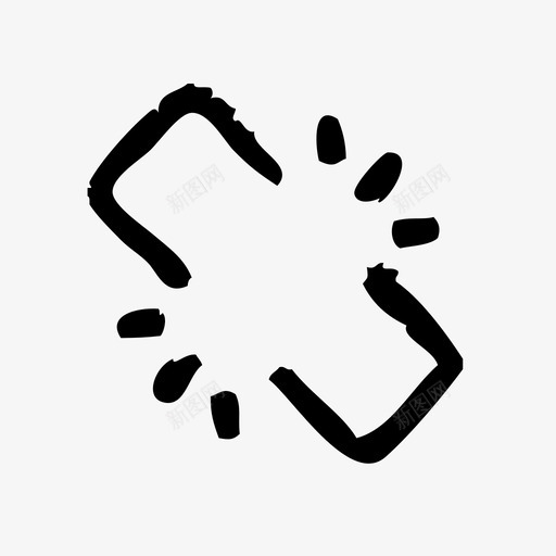 断开链接作者界面图标svg_新图网 https://ixintu.com 作者 写作 文本编辑器 断开链接 界面 草图 软件