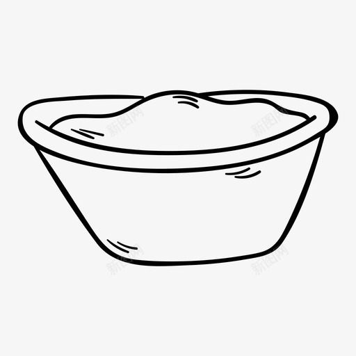 碗食物盘子图标svg_新图网 https://ixintu.com 盘子 碗 食物