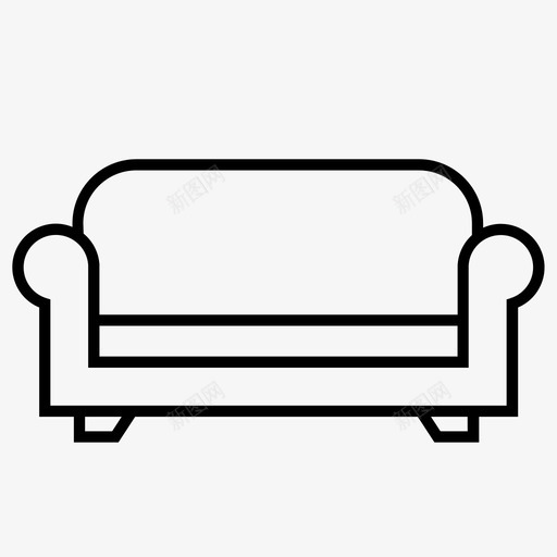 家具床沙发图标svg_新图网 https://ixintu.com 家 家具 家具3 床 抽屉 沙发