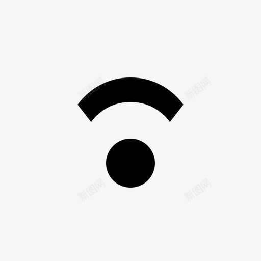wifi_1svg_新图网 https://ixintu.com wifi_1