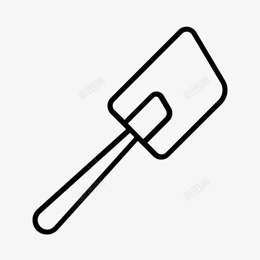采购产品橡胶抹刀橡胶抹刀烘焙图标svg_新图网 https://ixintu.com 橡胶抹刀 炊具 烘焙 烹饪 采购产品橡胶抹刀