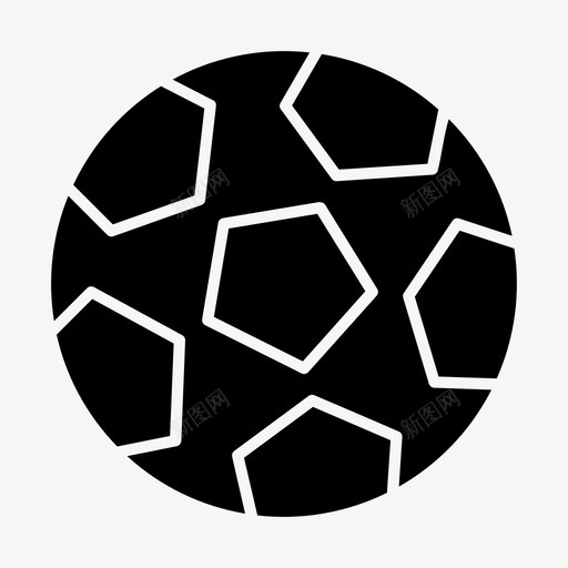 球足球足球装备图标svg_新图网 https://ixintu.com 游戏 球 足球 足球装备