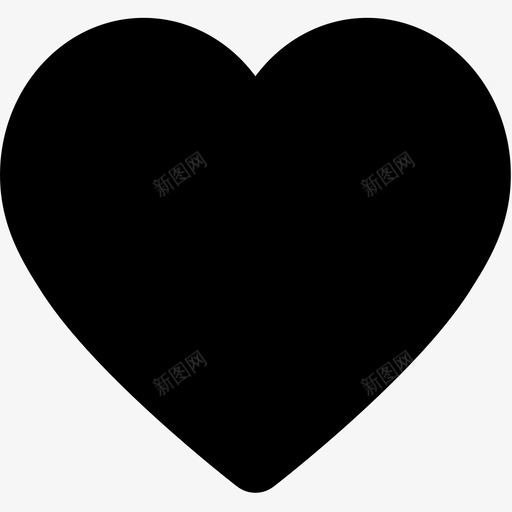 爱心2svg_新图网 https://ixintu.com 爱心2