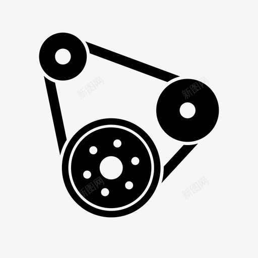 更换外部皮带 svg_新图网 https://ixintu.com 更换外部皮带