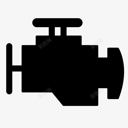 发动机汽车汽车发动机图标svg_新图网 https://ixintu.com 发动机 指示灯 汽车 汽车发动机 汽车发动机仪表板灯固体风格