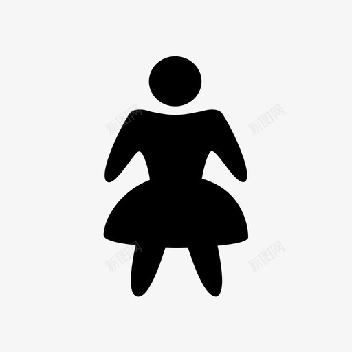 人物女svg_新图网 https://ixintu.com 人物女