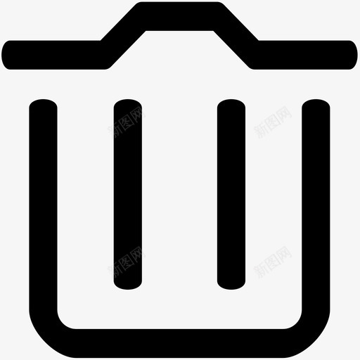 icon-删除svg_新图网 https://ixintu.com icon-删除