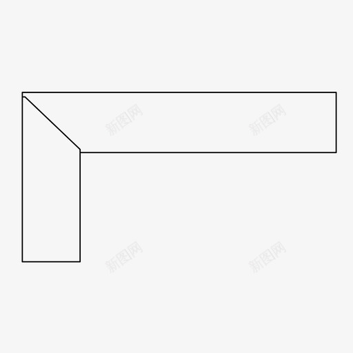 方尺尺寸测量图标svg_新图网 https://ixintu.com 尺寸 工具 方尺 测量 测量元件