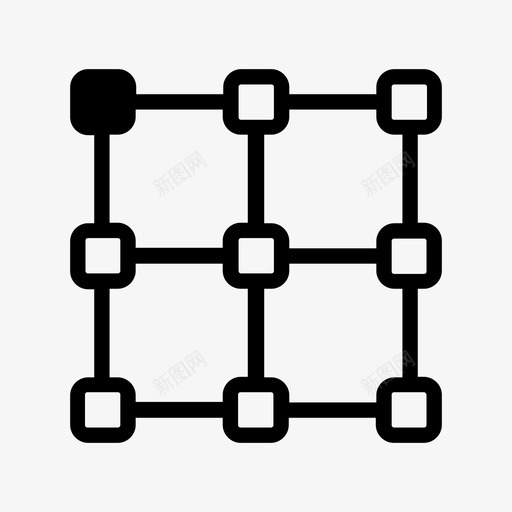 左上位置图标svg_新图网 https://ixintu.com 位置 参考 左上 设计