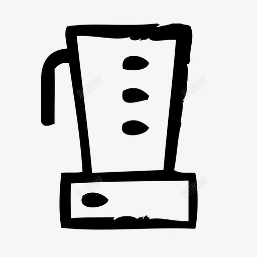 搅拌机酒吧自助餐厅图标svg_新图网 https://ixintu.com 小餐馆 搅拌机 晚餐 素描 自助餐厅 酒吧 餐厅