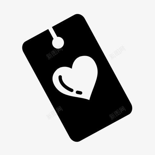 标签问候语心图标svg_新图网 https://ixintu.com 心 标签 爱的图标 销售 问候语