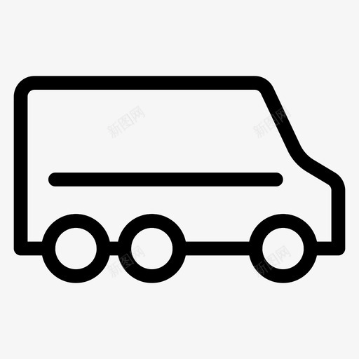货车汽车公共汽车图标svg_新图网 https://ixintu.com 公共交通 公共汽车 旅行 汽车 货车 车辆 运输线路图标