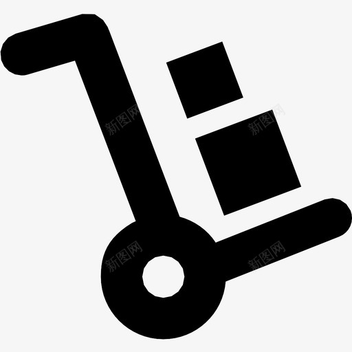 打包工具盒子发送图标svg_新图网 https://ixintu.com 发送 打包工具 盒子