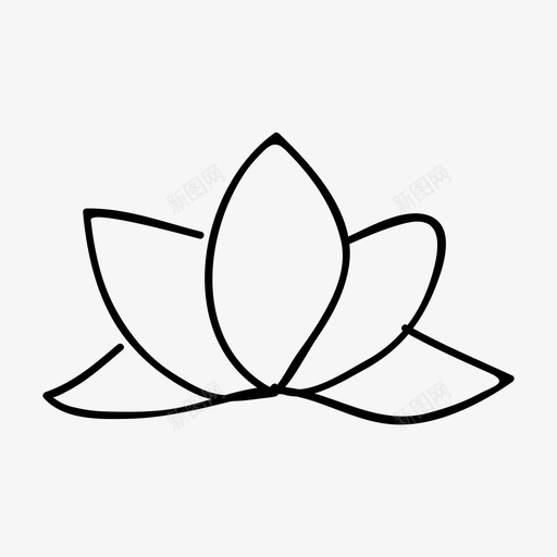 花装饰自然图标svg_新图网 https://ixintu.com 植物 自然 花 装饰