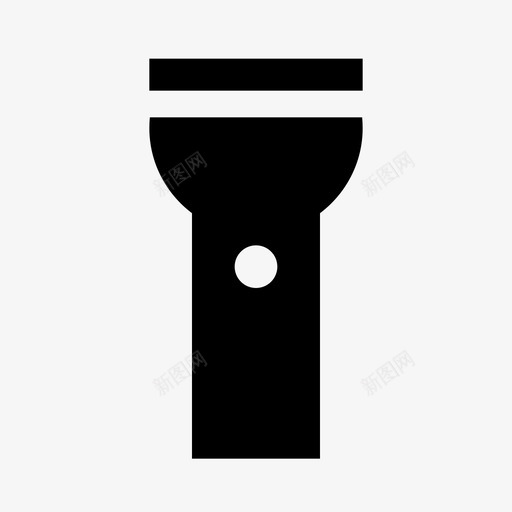 开灯svg_新图网 https://ixintu.com 开灯 手电筒 闪光灯