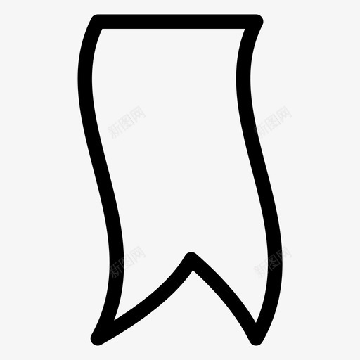 书签横幅旗帜图标svg_新图网 https://ixintu.com 书签 功能 旗帜 标志 横幅