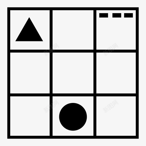 数独棋盘游戏图标svg_新图网 https://ixintu.com 拼图 数独 桌上游戏 棋盘 游戏