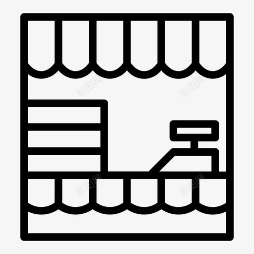 商店市场游戏图标svg_新图网 https://ixintu.com 商店 市场 游戏图标
