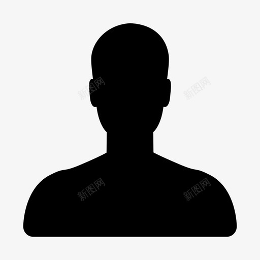 个人中心iconsvg_新图网 https://ixintu.com 个人中心icon