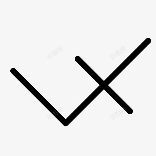 考勤-无效粗svg_新图网 https://ixintu.com 考勤-无效粗
