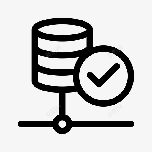 数据库确认云集合图标svg_新图网 https://ixintu.com sql 云 技术 数据库确认 目录 索引 集合