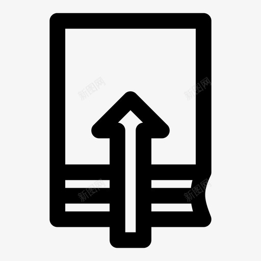 上传一本书箭头互联网图标svg_新图网 https://ixintu.com 上传一本书 互联网 在线 箭头