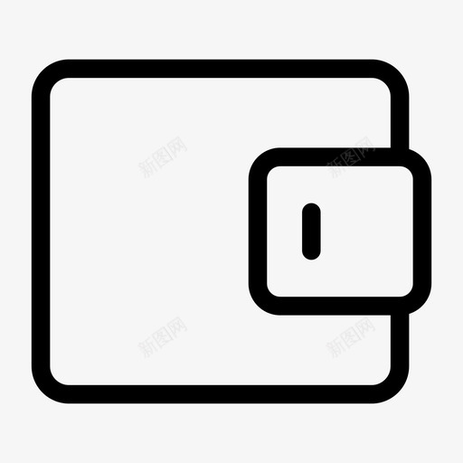 钱包用户界面收藏图标svg_新图网 https://ixintu.com 用户界面收藏 钱包