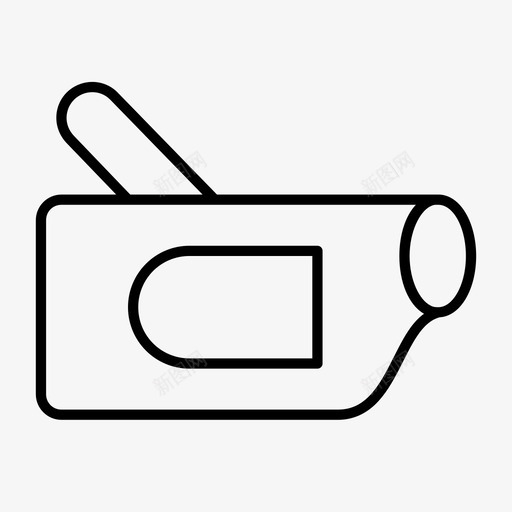 摄像机照相机录像机图标svg_新图网 https://ixintu.com 假期 录像机 摄像机 照相机 胶卷