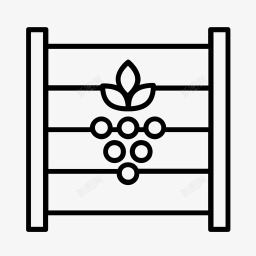葡萄园葡萄栽培葡萄酒图标svg_新图网 https://ixintu.com 葡萄园 葡萄栽培 葡萄酒 酿酒 酿酒厂