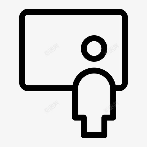 展览活动画廊图标svg_新图网 https://ixintu.com 场所 展览 活动 画廊