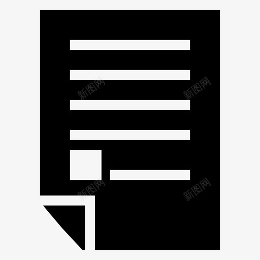 注释数据文件图标svg_新图网 https://ixintu.com 工作表 报告 数据 文件 文档字形 注释 纸张