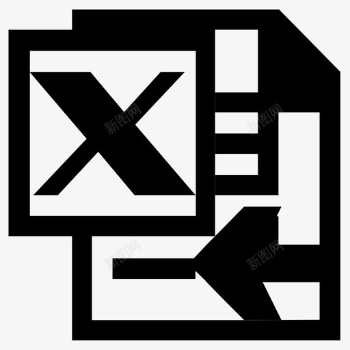 导入excel文件svg_新图网 https://ixintu.com 导入excel文件