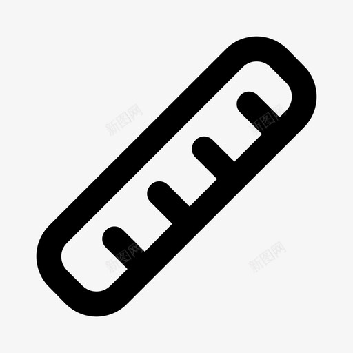 标尺刻度图标svg_新图网 https://ixintu.com 刻度 标尺