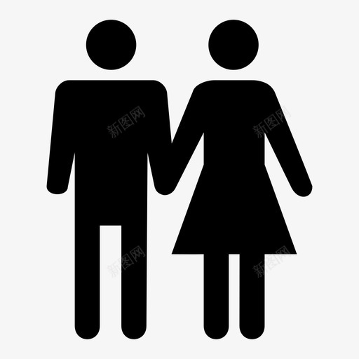 夫妻爱人已婚夫妇图标svg_新图网 https://ixintu.com 人员 团队 夫妻 已婚夫妇 爱人 用户