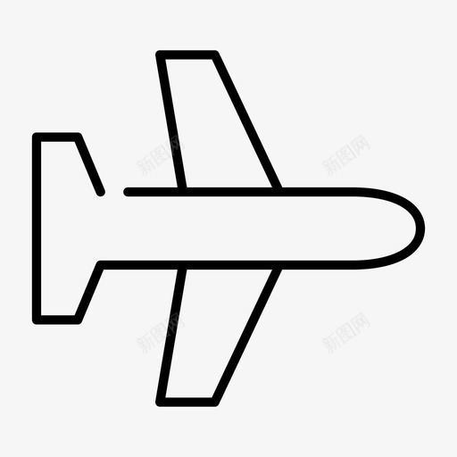 飞机机场飞行图标svg_新图网 https://ixintu.com 旅行 机场 飞机 飞行