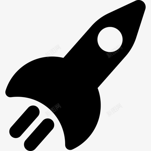 火箭技术科学和医学图标svg_新图网 https://ixintu.com 技术 火箭 科学和医学