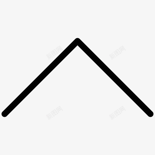 向上滑动-白svg_新图网 https://ixintu.com 向上滑动-白