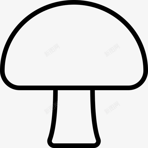 蘑菇烹饪食物图标svg_新图网 https://ixintu.com 森林 烹饪 烹饪原料概述 美食 蘑菇 食物