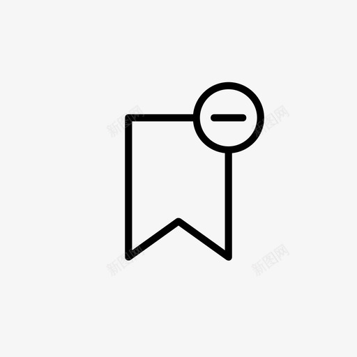 删除书签添加删除书签图标svg_新图网 https://ixintu.com 删除书签 添加删除书签
