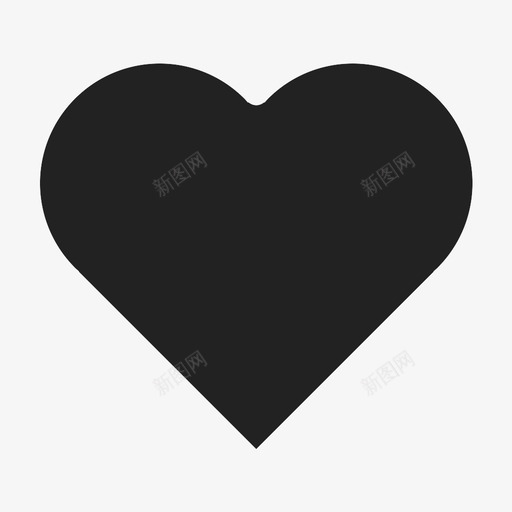 面型图标1_喜欢、追svg_新图网 https://ixintu.com 面型图标1_喜欢、追