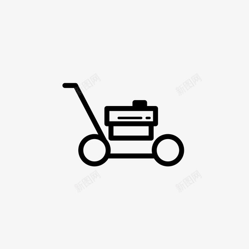 割草机园丁03图标svg_新图网 https://ixintu.com 割草机 园丁03