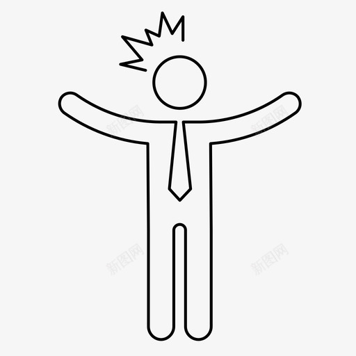 愤怒的老板愤怒争吵图标svg_新图网 https://ixintu.com 争吵 商人 大喊大叫 惊喜 愤怒 愤怒的老板 愤怒的老板2