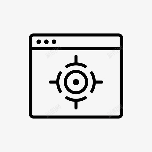 登陆页网页机构粗体图标svg_新图网 https://ixintu.com 登陆页 网页设计机构粗体